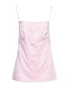 Jil Sander Woman Top Pink Size 6 Cotton, Viscose, Polyamide In Pink