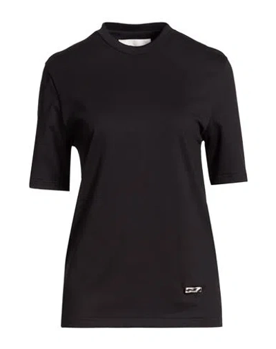 Jil Sander Woman T-shirt Midnight Blue Size Xs Cotton In Black