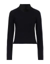 Jil Sander Woman Black Wool Blend Sweater In Black