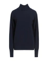Jil Sander Woman Turtleneck Navy Size 4 Cashmere
