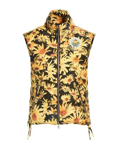 Jil Sander + Woman Vest Marigold Size Xl Polyamide, Silk In Yellow