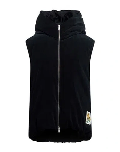 Jil Sander + Woman Vest Midnight Blue Size Xl Cotton In Black