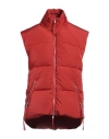 Jil Sander Woman Vest Tomato Red Size Xl Polyamide