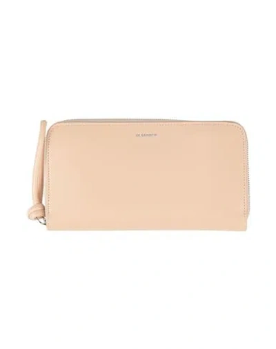 Jil Sander Woman Wallet Blush Size - Cow Leather In Pink