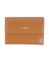 Jil Sander Woman Wallet Brown Size - Leather