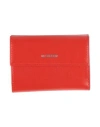Jil Sander Woman Wallet Coral Size - Leather In Red