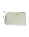 Jil Sander Woman Wallet Sage Green Size - Calfskin