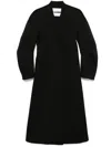 Jil Sander Woman`s Coat 53 In Black