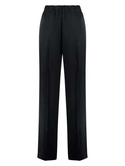 Jil Sander Women's 05 Aw 30 Relaxed Trousers In Black