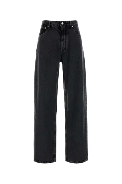 Jil Sander Denim Trouser 03 Treated In Black