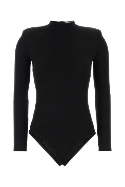 Jil Sander Women's 100% Wool Bodysuit In Black