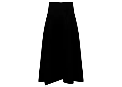 Pre-owned Jil Sander Women's Basic Skirt In Black
