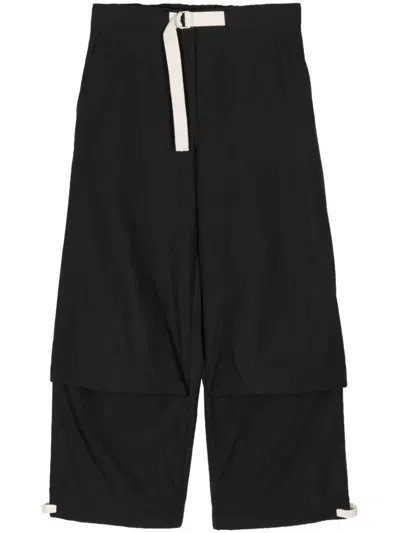Jil Sander Women Basic Straight Pants In 001 Black