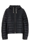 Jil Sander Long-sleeved Down Jacket In Black