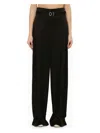 Jil Sander Tailored Trousers Pants Black In Beige