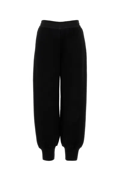 Jil Sander Women Black Wool Blend Joggers
