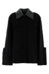 Jil Sander Black Wool Jacket In Black