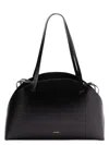 Jil Sander Women's Bolso Curvo Negro | J07zh0054p7100001