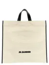 Jil Sander Women 'border Book Tote Square' Shopping Bag In Multi