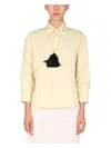 Jil Sander Green Boxy Solid Shirt In Green