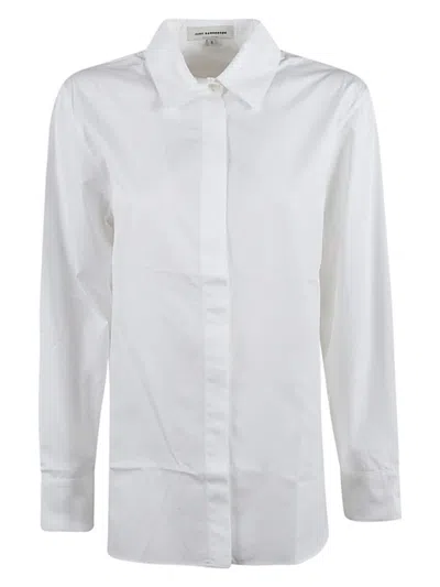 Jil Sander Women's Button-down Cotton Shirt In White