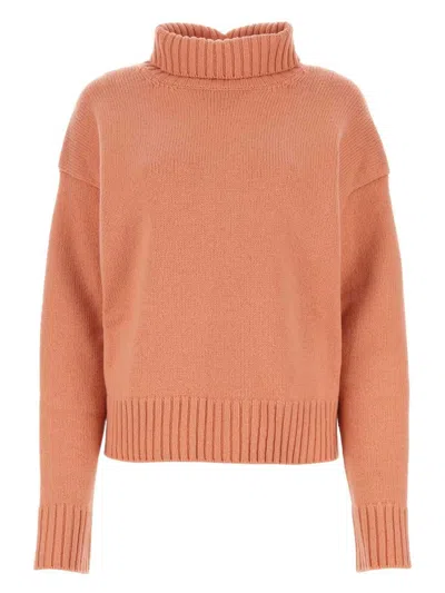 JIL SANDER WOMEN'S CASHMERE BLEND OVERSIZE SWEATER