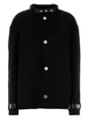 Jil Sander Cappotto In Cashmere Nero  Donna