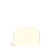 Jil Sander Women Coin Pocket Leather Beige/milk