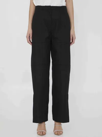 Jil Sander Women Cotton Cargo Pants