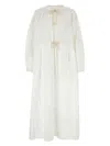 Jil Sander White Cotton Dress