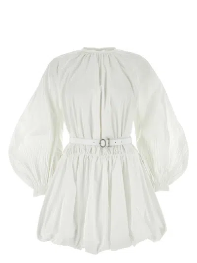 JIL SANDER WOMEN'S COTTON MINI DRESS