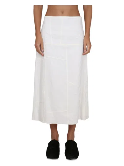 JIL SANDER WOMEN'S COTTON SKIRT