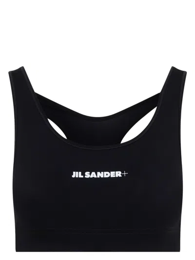 JIL SANDER WOMEN'S CROP-TOP WITH LOGO