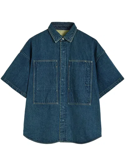 JIL SANDER JIL SANDER WOMEN DENIM COTTON SHIRT