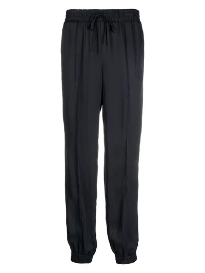 JIL SANDER WOMEN'S DRAWSTRING TAPERED TROUSERS