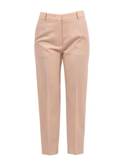 Jil Sander Women Enea Fleece Wool Pants In Neutral