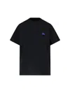 Jil Sander Cotton T-shirt With Contrasting Embroidered Front Logo In Black