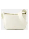 Jil Sander Women's Flap Messenger Xs Crossbody In Beige