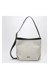 Jil Sander Canvas Tote Bag With Adjustable Strap And Contrast Trim