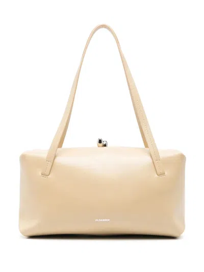 Jil Sander Women Goji Pillow Handle Small Bag In White