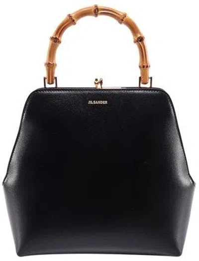 JIL SANDER WOMEN'S GOJI SQUARE SM BAMBOO BAG