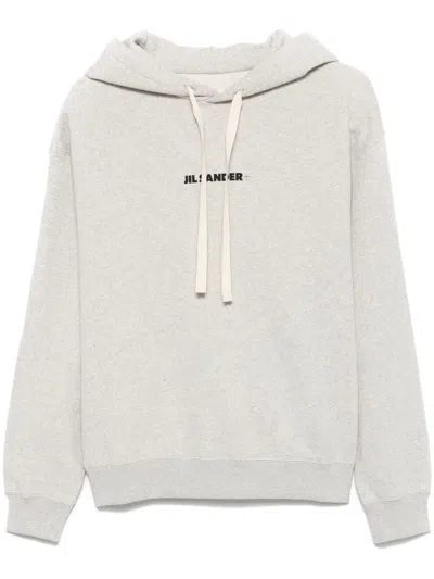 Jil Sander Women Hoodie In Gray