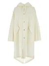 Jil Sander Adjustable Hemline Cotton Parka