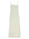 Jil Sander Ivory Viscose Blend Dress