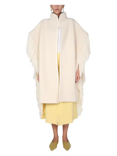 JIL SANDER WOMEN'S JACQUARD CAPE