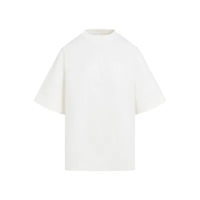 Jil Sander Logo Cotton T-shirt Women In Multicolor