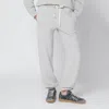 Jil Sander Jersey Drawstring-waist Sweatpants In Gray