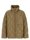 Jil Sander Khaki Nylon Down Jacket