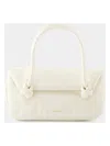 Jil Sander Knot Sm Shoulder Bag In Beige
