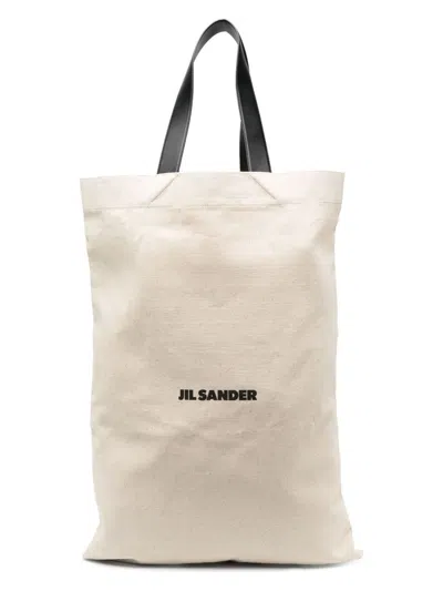 JIL SANDER WOMEN'S LARGE FLAT SHOPPER